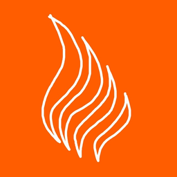 Team flame logo for the NASA Space Apps challenge